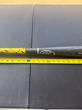 Rawlings Pro Adirondack Wood Bat V242G 27 in Black Youth
